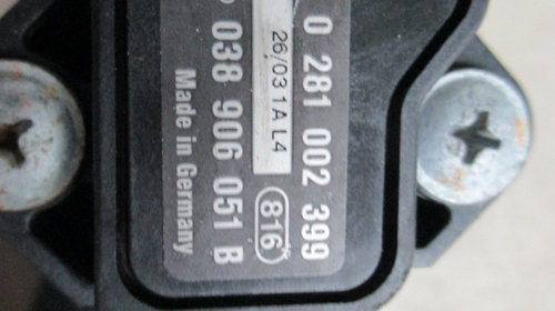 Senzor Map / tubulatura intercooler 0281002399 / 8E0145762C VW Skoda Seat Audi A4 B6 1.9 TDI 101cp motor AVB