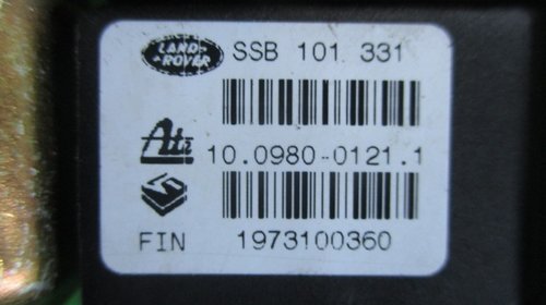 SENZOR / MODUL ABS / ESP COD 10.0980-0121.1 / SSB101331 LAND ROVER FREELANDER FAB. 1998 - 2006