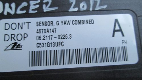 Senzor modul ESP 4670A147 Mitsubishi Lancer 2008 2009 2010 2011 2012 2013 2014