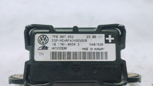 Senzor modul esp acceleratie 7p0907652 Volkswagen VW Touareg generatia 2 7P [2010 - 2014]