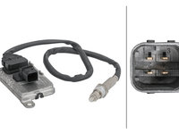 Senzor NOx, Catalizator NOx inainte de catalizator (6PN358186041 HELLA) MERCEDES-BENZ