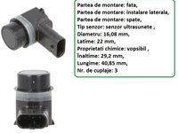 Senzor parcare ( park assist - IN BARA LANGA ARIPI) VW, AUDI , SEAT , SKODA 2007 - 2015