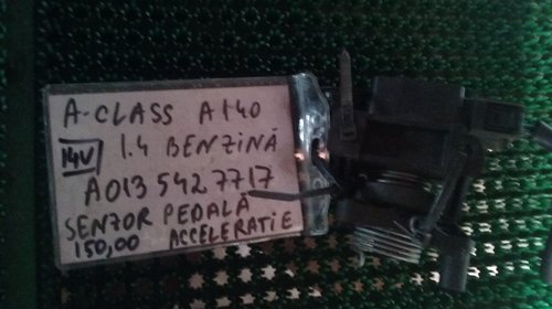 Senzor pedala acceleratie A0135427717 A140 A-