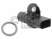 Senzor pozitie ax cu came 23799 FEBI BILSTEIN pentru Bmw Seria 3 Bmw Seria 5 Bmw Seria 7 Bmw Z3 Bmw Z4 Bmw X5 Bmw X3 Bmw Seria 6