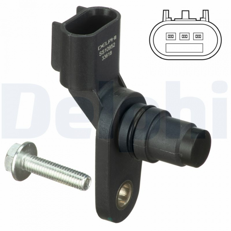 Senzor,pozitie ax cu came DELPHI SS10952 model VAUXHALL ASTRA Mk VI (J) GTC (P10) 2012 2013 2014 2015 2016 2017 2018