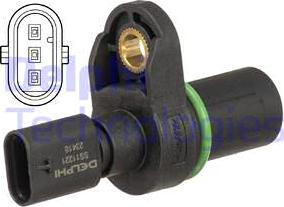 Senzor pozitie ax cu came - Delphi SS11221