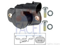 Senzor, pozitie clapeta acceleratie PEUGEOT 106   (1A, 1C) (1991 - 1996) FACET 10.5001