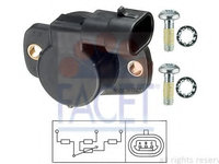 Senzor, pozitie clapeta acceleratie RENAULT MEGANE Scenic (JA0/1_) (1996 - 2001) FACET 10.5083