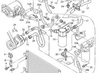 Senzor presiune AC Audi A6 4B (C5) Sedan 20032.5 TDI OEM 8D0959482B