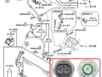 Senzor presiune Ac/ pentru Mazda