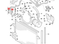 Senzor presiune AC Volkswagen Golf 4 hatchback 1.6 SR OEM 1J0959126