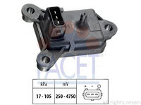 Senzor presiune admisie FIAT 1,1-2,0/CITROEN/PEUGEOT - OEM-FACET: 10.3003|1-993-003 - W02342813 - LIVRARE DIN STOC in 24 ore!!!