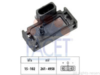 Senzor presiune aer 10 3001 FACET pentru Opel Corsa Opel Kadett Opel Vectra Opel Omega Opel Vita Renault Super Renault 19 Renault 21 Renault 25 Renault Express Renault Extra Renault Rapid Renault Trafic Renault Espace Renault Clio Renault Twingo Citr