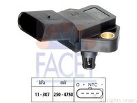 Senzor presiune aer AUDI A4 Cabriolet (8H7, B6, 8HE, B7) (2002 - 2009) FACET 10.3075 piesa NOUA