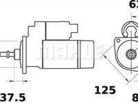 Senzor presiune galerie admisie AUDI Q3 8U STANDARD MS113