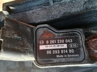 Senzor, presiune galerie admisie CITROĖN C8 EA EB BOSCH 0 261 230 043