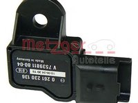 Senzor, presiune galerie admisie Citroen C4 cupe (LA_), Citroen C4 I (LC_), PEUGEOT 207 (WA_, WC_) - METZGER 0906123