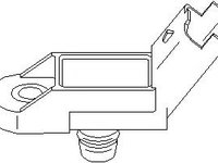 Senzor, presiune galerie admisie PEUGEOT 406 limuzina (8B), Citroen CHANSON (S0, S1), PEUGEOT 106 Mk II (1) - TOPRAN 721 625