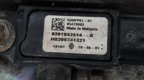 Senzor presiune gaze evacuare Dacia Lodgy 1.5 dCi 90cp cod piesa : 8201043914