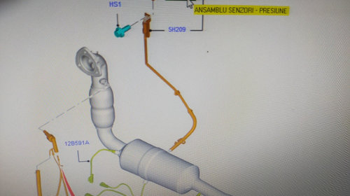 Senzor presiune PDF Ford Transit euro 5