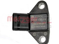 Senzor,presiune supraalimentare AUDI A6 limuzina (4F2, C6), AUDI A6 Avant (4F5, C6), AUDI Q7 (4L) - METZGER 0906032