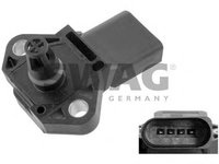 Senzor,presiune supraalimentare VW SHARAN (7M8, 7M9, 7M6), FORD GALAXY (WGR), AUDI A3 (8L1) - SWAG 30 93 6116