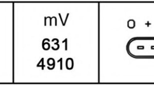 Senzor,presiune supraalimentare VW TOUAREG (7LA, 7L6, 7L7) (2002 - 2010) HELLA 6PP 009 400-251