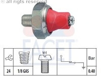 Senzor presiune ulei 7 0014 FACET pentru Rover 800 Mazda 626 Mazda Capella Mazda Telstar Rover 600 Honda City Honda Fit Honda Jazz Honda Quintet Honda Legend Honda Prelude Honda Accord Honda Nsx Mazda Bongo Mazda E-serie Honda S2000 Hyundai Grandeur 