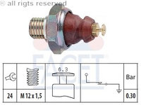 Senzor presiune ulei 7 0052 FACET pentru Bmw Seria 3 Bmw Seria 5