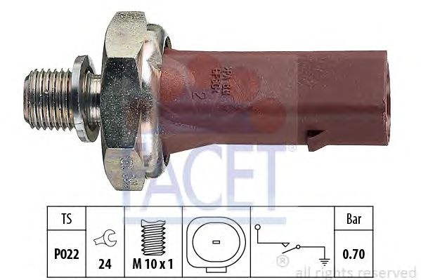 Senzor presiune ulei AUDI A4 (8D2, B5) - Cod intern: W20240128 - LIVRARE DIN STOC in 24 ore!!!