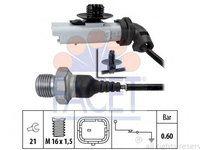 Senzor presiune ulei CITROËN BERLINGO caroserie (B9) (2008 - 2020) FACET 7.0199