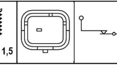 SENZOR PRESIUNE ULEI - HELLA - 6ZL 009 600-041