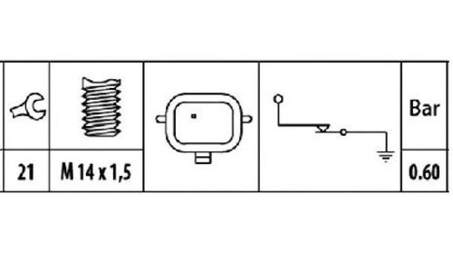 Senzor presiune ulei OPEL VIVARO PLATOU / SAS