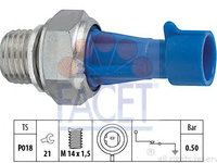 Senzor presiune ulei PEUGEOT BOXER caroserie - OEM - FACET: 1-800-143 - W02623994 - LIVRARE DIN STOC in 24 ore!!!