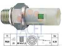 Senzor presiune ulei VOLVO S40 I (VS) (1995 - 2004) FACET 7.0076 piesa NOUA