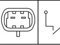 Senzor sonda temperatura apa ALFA ROMEO 155 167 HELLA 6ZT007807011