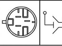 Senzor sonda temperatura apa OPEL VECTRA B hatchback 38 HELLA 6ZT007837081