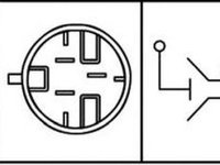 Senzor sonda temperatura apa OPEL VECTRA B hatchback 38 HELLA 6ZT007837011