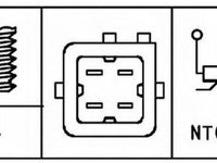 Senzor sonda temperatura apa RENAULT CLIO II BB0 1 2 CB0 1 2 HELLA 6PT009309551