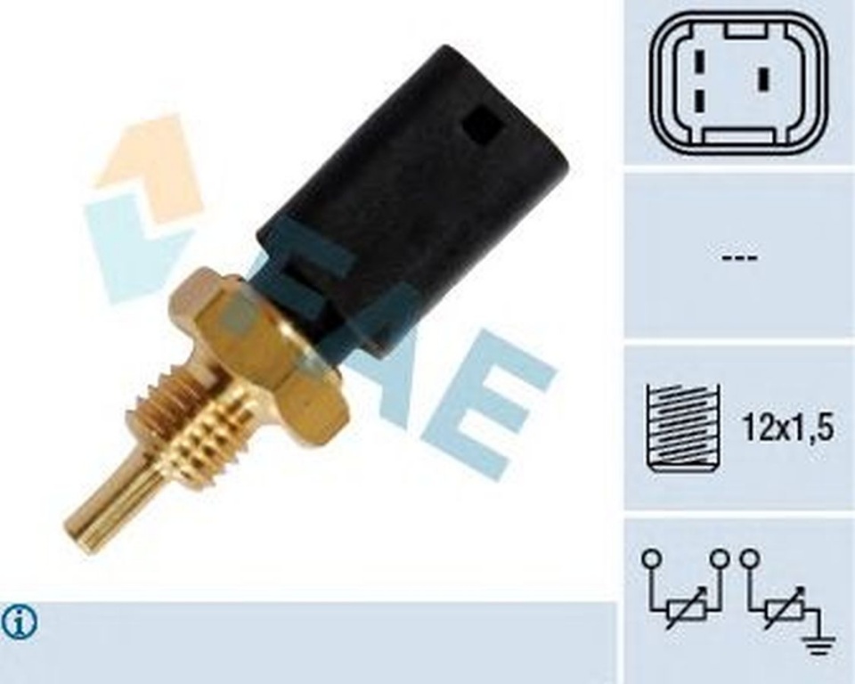 Senzor sonda temperatura apa RENAULT SCÉNIC I JA0 1 FAE 33724