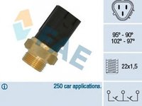 Senzor sonda temperatura apa SEAT TOLEDO II 1M2 FAE 38185