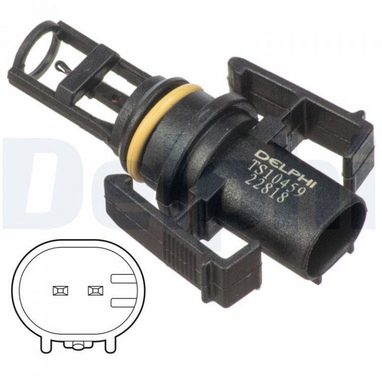 Senzor,temperatura aer admisie DELPHI TS10459