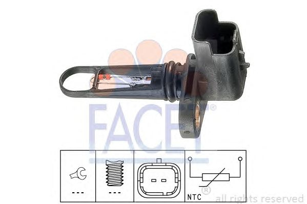 Senzor temperatura aer admisie FORD C-MAX (DM2) - Cod intern: M20435454 - LIVRARE DIN STOC in 24 ore!!!