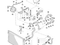 Senzor temperatura antigel 06A919501A Vw Golf 5 combi TDI 2007 BLS OEM 06A919501A