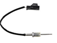 SENZOR TEMPERATURA GAZE ESAPAMENT FORD TRANSIT 2013-> Forma dreapta, lungime totala mm 285, Lungime mm 160, Numar poli 2, pt. cod original 8C11 12B591 CA, pentru tip motor CVF5/CVFF, norma emisii gaze Euro 5, inainte de catalizator, pentru 2.2 TDCi-1