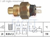 Senzor temperatura lichid de racire 7 3545 FACET pentru Alfa romeo 155 Alfa romeo 164 Alfa romeo 168