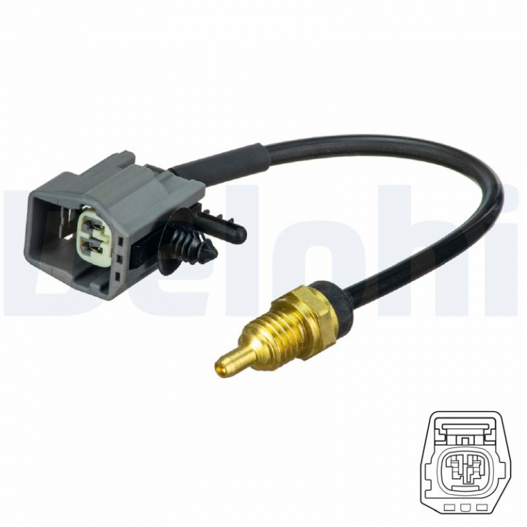 Senzor,temperatura lichid de racire DELPHI TS10492 pentru masina FORD GALAXY II (WA6) 2006 2007 2008 2009 2010 2011 2012 2013 2014 2015