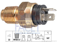 Senzor,temperatura lichid de racire FACET 7.3526