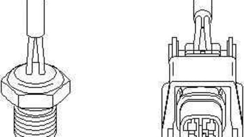 Senzor temperatura lichid de racire FORD FOCU