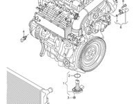Senzor temperatura lichid racire Audi A6 4F C6 3.0 TDI BMK OEM 06A919501